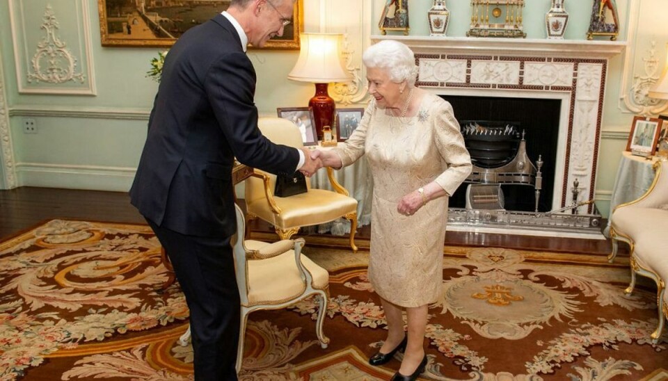 Danmarks statsminister besøgte britisk dronning