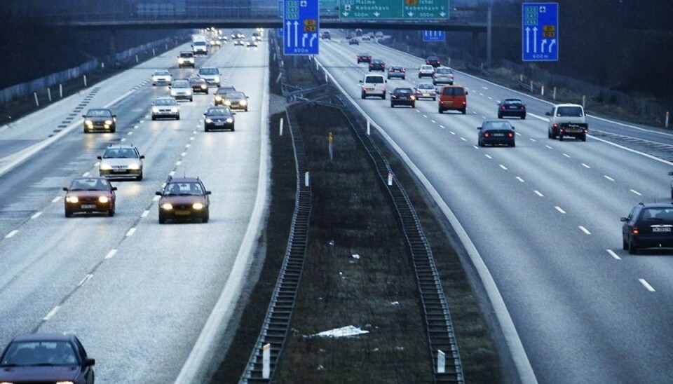 En 20-årig mand var tæt på at snyde politiet, da han kørte for stærkt på Køge Bugt Motorvejen i juni 2019. KLIK VIDERE OG SE FLERE BILLEDER. Foto: Scanpix En 20-årig mand var tæt på at snyde politiet, da han kørte for stærkt på Køge Bugt Motorvejen i juni 2019. KLIK VIDERE OG SE FLERE BILLEDER. Foto: Scanpix
