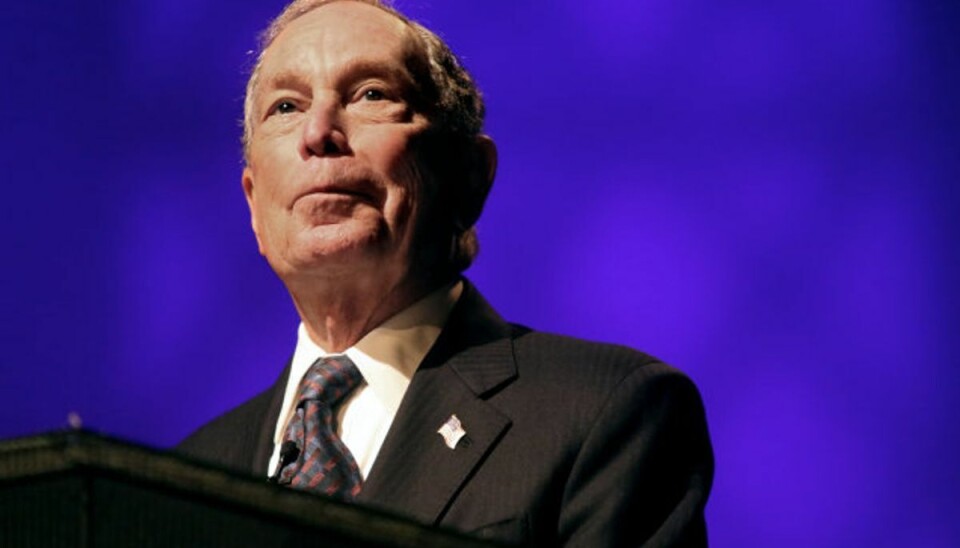 Ny (kendt) præsidentkandidat i USA Michael Bloomberg bekræfter søndag, at han vil være Demokraternes præsidentkandidat ved næste års valg i USA. (Arkivfoto) Foto: Yana Paskova/AFP