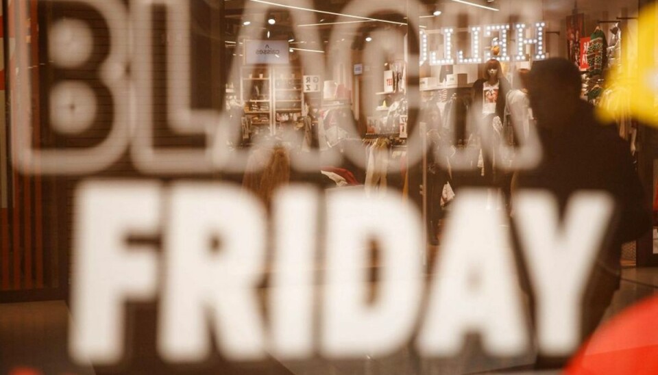 Problemer i shoppingcenter: Politi til Black Friday