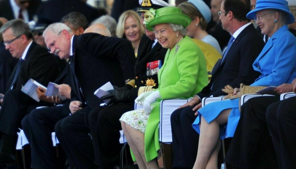 Der løftes nu en del af sløret for, hvad den engelske dronning Elizabeth vil sige i sin traditionelle juletale. Arkivfoto: Scanpix.