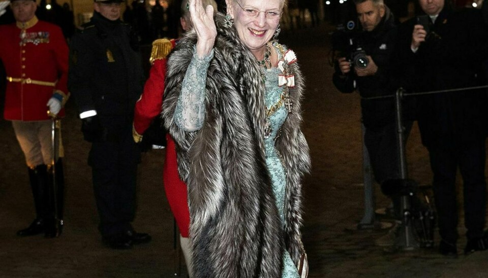 Dronning Margrethe var den 1. januar vært for årets første nytårskur. KLIK VIDERE OG SE FLERE BILLEDER. Foto Keld Navntoft/Ritzau Scanpix