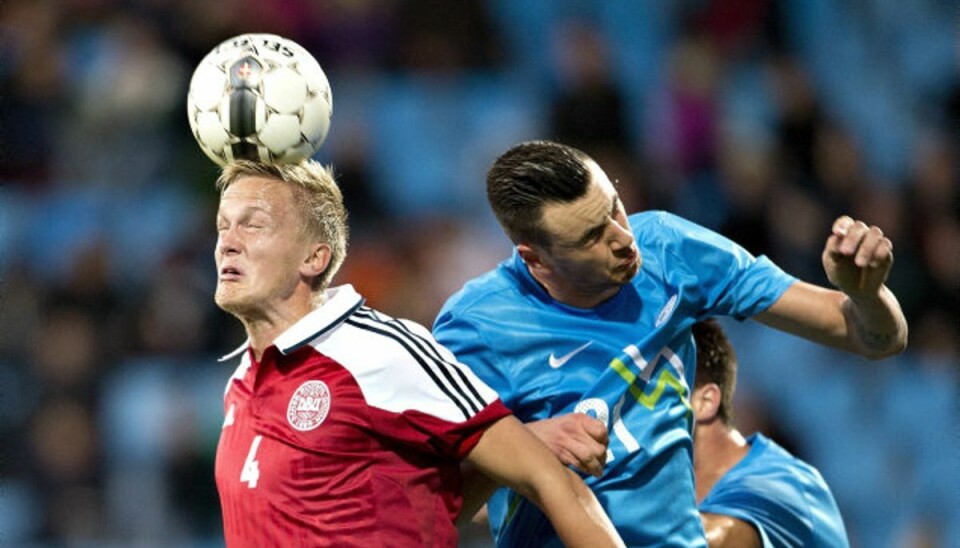 Forstærkning: Superligaklub henter stjerne hjem Kasper Larsen (til venstre) har været forbi en række udenlandske klubber, siden han forlod OB for fem år siden. Foto: Henning Bagger/Scanpix