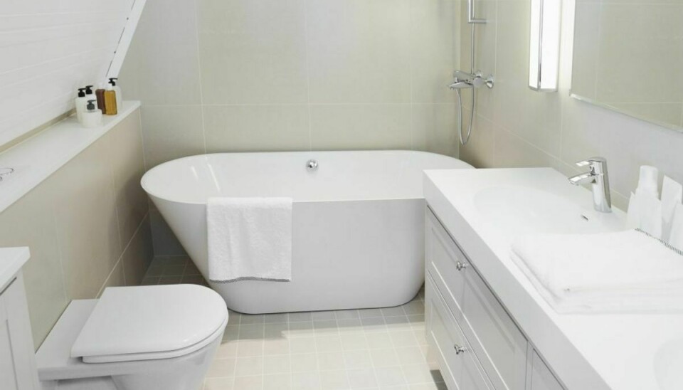 Der er lette metoder til at holde dit badeværelse skinnende rent. KLIK og se de gode råd. Foto: Colourbox.
