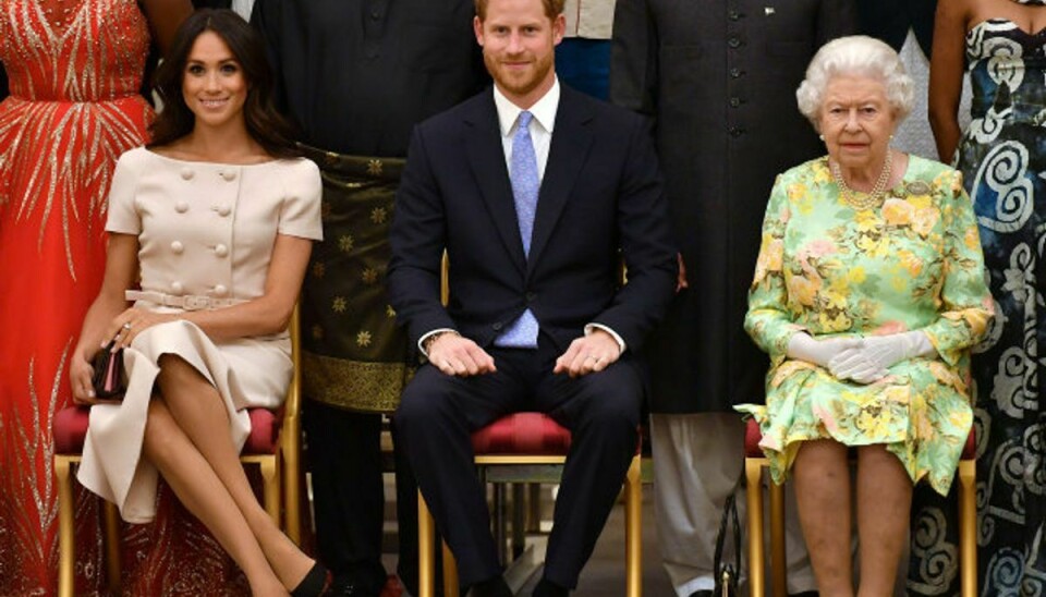 Britiske prins Harry og hertuginde Meghan vil ikke længere kunne bruge deres royale titler. Det oplyser det britiske kongehus lørdag i en pressemeddelelse. (Arkivfoto) Foto: Pool New/Reuters