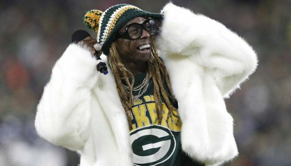 Når det kommer til sport og Lil Wayne, så er der to ting, som han elsker mere end alt andet. Yndlingsholdet Green Bay Packers fra NFL – og basketballspilleren Kobe Bryant. Foto: Jeff Hanisch-USA TODAY Sports – Scanpix