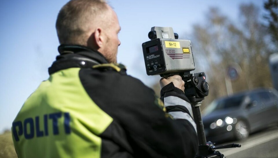 En person er lørdag formiddag blevet sigtet for at køre 131 kilometer i timen. Det er en overskridelse på over 111 procent. Foto: Rådet for Sikker Trafik.