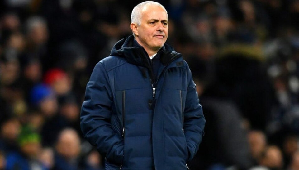 Mourinho: – Jeg vil have Yussuf Poulsen José Mourinho savnede tungere skyts fra bænken i Champions League-dysten mod RB Leipzig. Foto: Dylan Martinez/Reuters