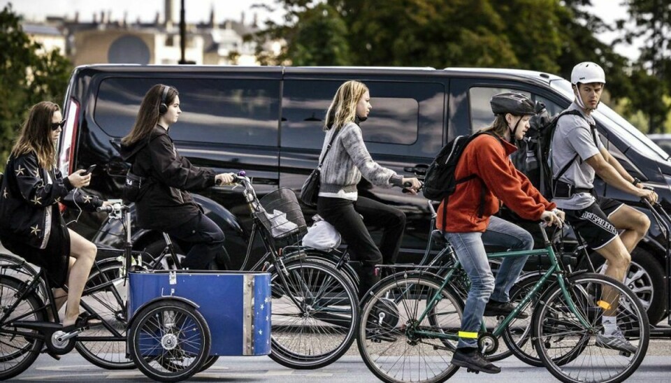Cyklisterne overholder ikke færdselsreglerne. Det har Østjyllands og Fyns Politi erfaret på deres kontrol af cyklister. KLIK VIDERE OG SE FLERE BILLEDER Foto: Scanpix/ Arkiv