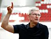 Tim Cook har fået rettens ord for, at manden skal lade ham være. Foto: Scanpix. /Edgar Su