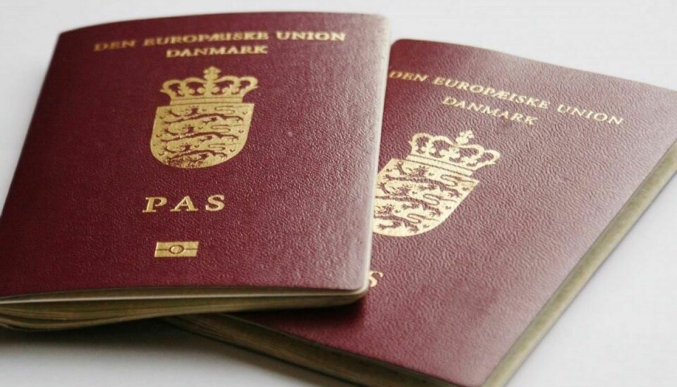 Det er vigtigt, at du har dit pas med, hvis du agter at krydse en grænse. Genrefoto.