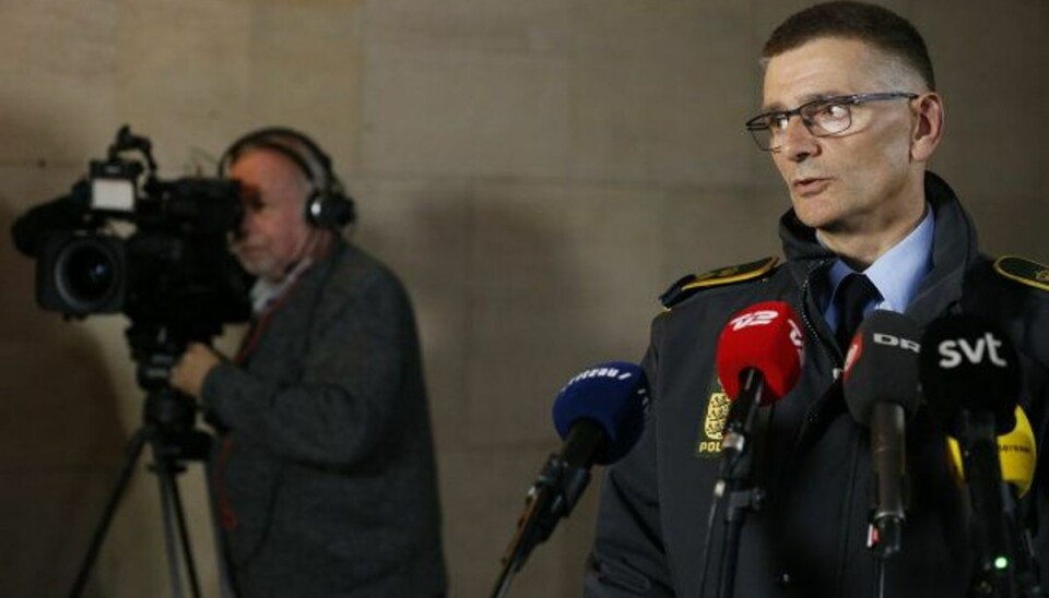 Politiet mener at have fundet den sorte Volvo, som man har haft efterlyst siden fredag eftermiddag, fortæller chefpolitiinspektør Jørgen Bergen Skov. KLIK for billeder fra aktionen. Foto: Jens Astrup/Scanpix Politiet mener at have fundet den sorte Volvo, som man har haft efterlyst siden fredag eftermiddag, fortæller chefpolitiinspektør Jørgen Bergen Skov. KLIK for billeder fra aktionen. Foto: Jens Astrup/Scanpix