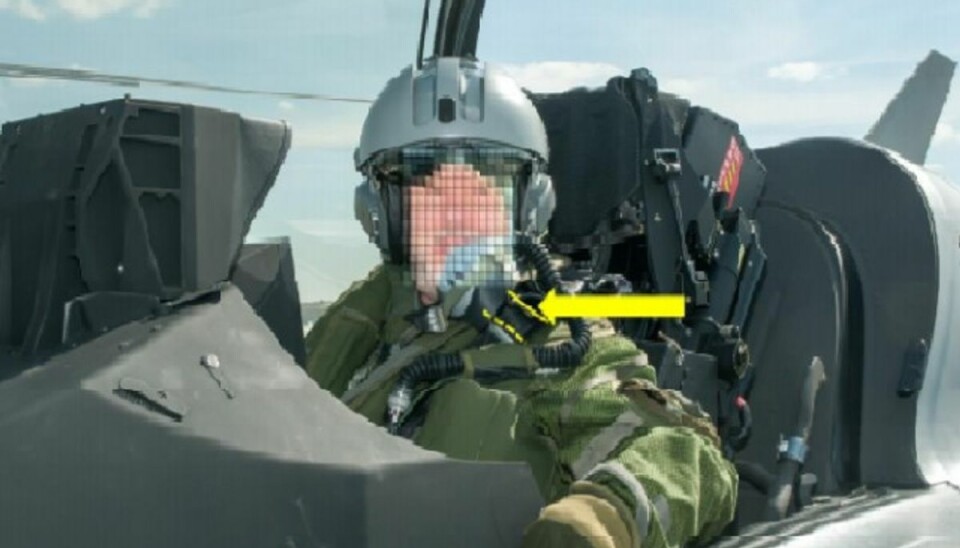 Pensionist skudt ud af jagerfly ved en fejl