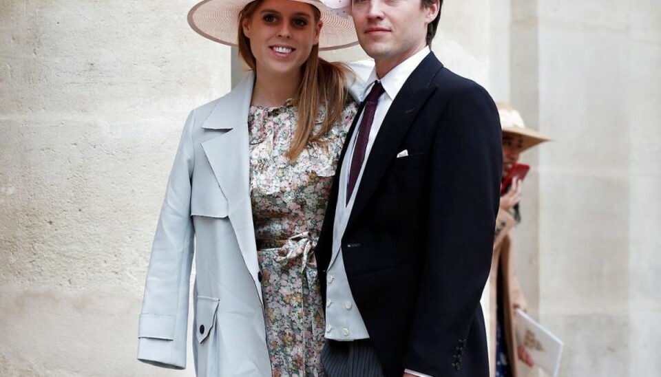 Brylluppet mellem prinsesse Beatrice og hendes forlovede Edoardo Mapelli Mozza er aflyst på grund af coronavirus. KLIK VIDERE OG SE FLERE BILLEDER. Foto: REUTERS/Benoit Tessier/File Photo Brylluppet mellem prinsesse Beatrice og hendes forlovede Edoardo Mapelli Mozza er aflyst på grund af coronavirus. KLIK VIDERE OG SE FLERE BILLEDER. Foto: REUTERS/Benoit Tessier/File Photo