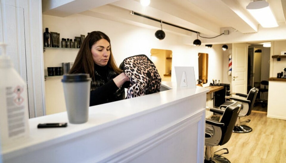 Frisører-åbning over gevind: Bookingside er brudt sammen