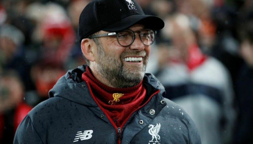 Liverpool-manager Jürgen Klopp var nervøs for at få en fyreseddel i sin første tid i klubben. Foto: Phil Noble/Reuters