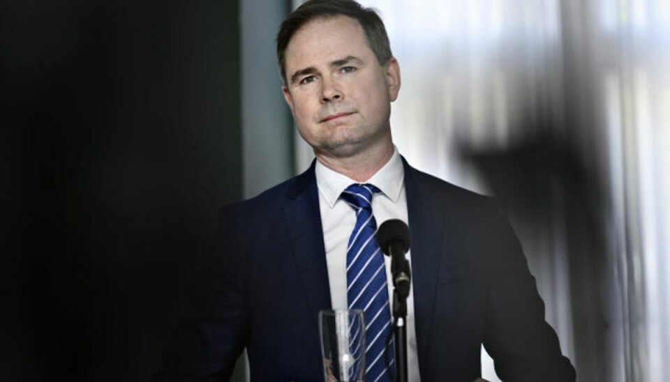Nicolai Wammen slipper med skrækken