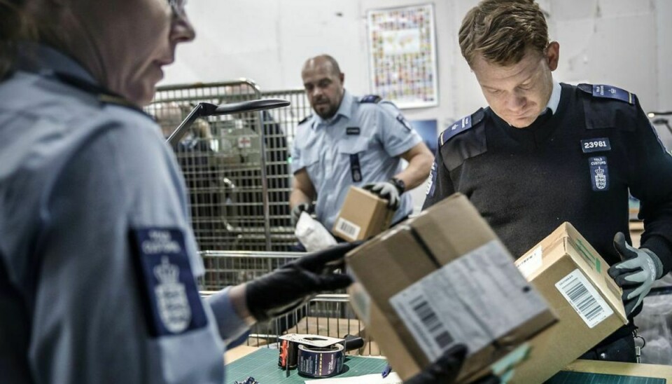 I 2019 har Tolstyrelsen beslaglagt massive mængder kokain, der skulle smugles ind over de danske grænser. KLIK VIDERE OG SE FLERE BILLEDER. Foto: Ritzau Scanpix/ Arkiv