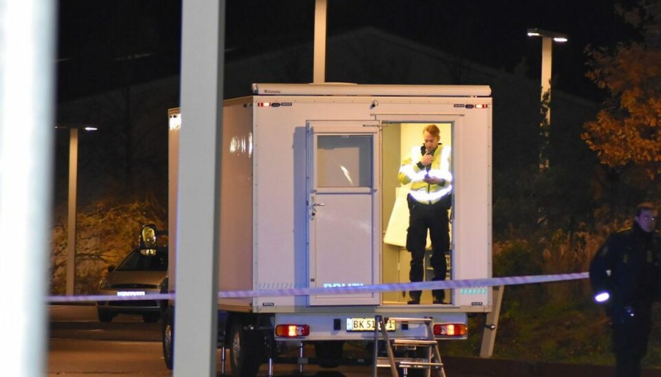 Vild fangeflugt i retten: Tilhører denne bande Trods vildt politiopbud lykkedes det bandelederen og medsammensvorne at slippe væk. (Foto: Pressefotos.dk/Ritzau Scanpix)
