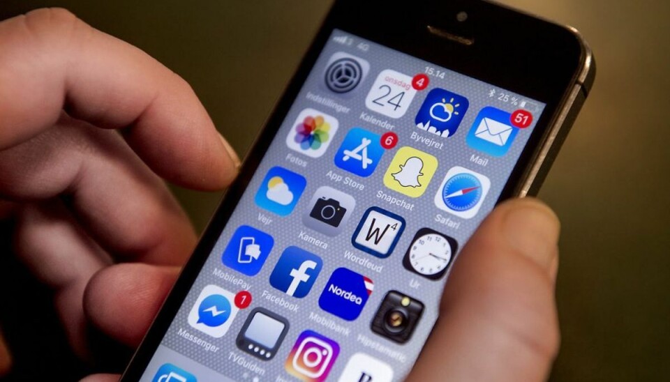 Har du en Iphone? Opdater med det samme Opdateringen er kommet til alle Iphones og Ipads. Foto: Scanpix