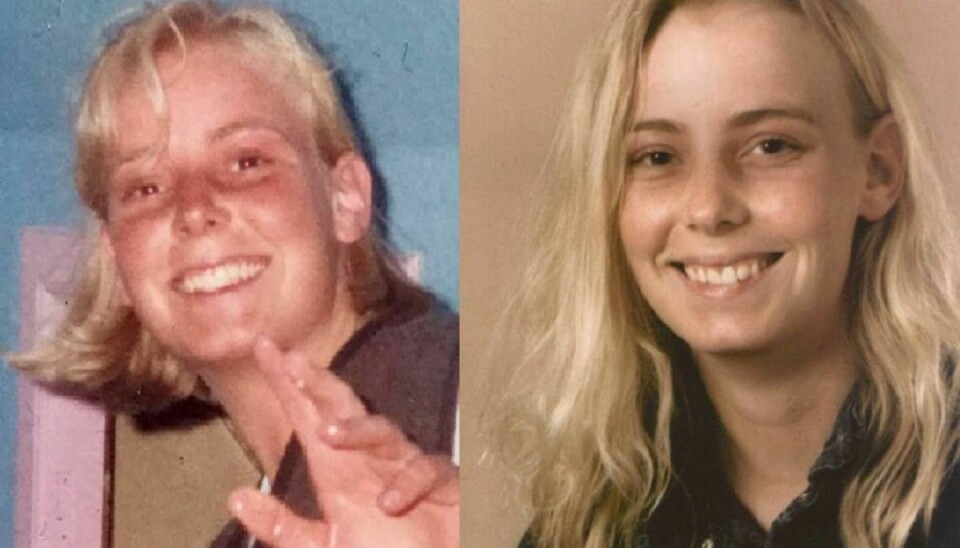 Der er omtrent 10 år i mellem disse to billeder af Tanja. Til venstre er Tanja omtrent 17, til højre 27. Det er i de 10 år, hendes stofmisbrug tager over. Foto: Privat