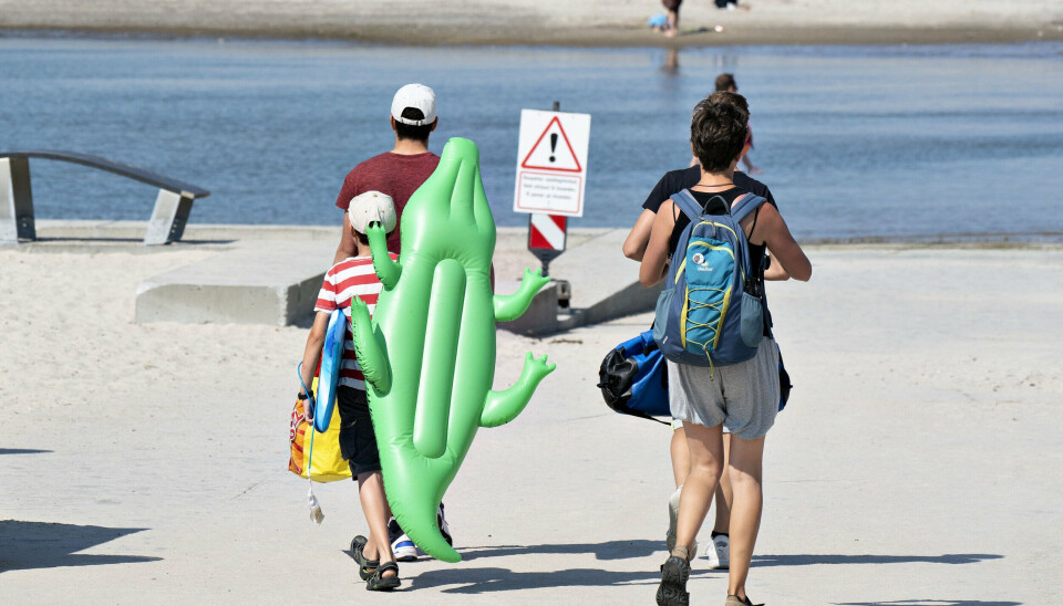 Der bliver gode muligheder for at tage på stranden i denne uge. (Arkivfoto).