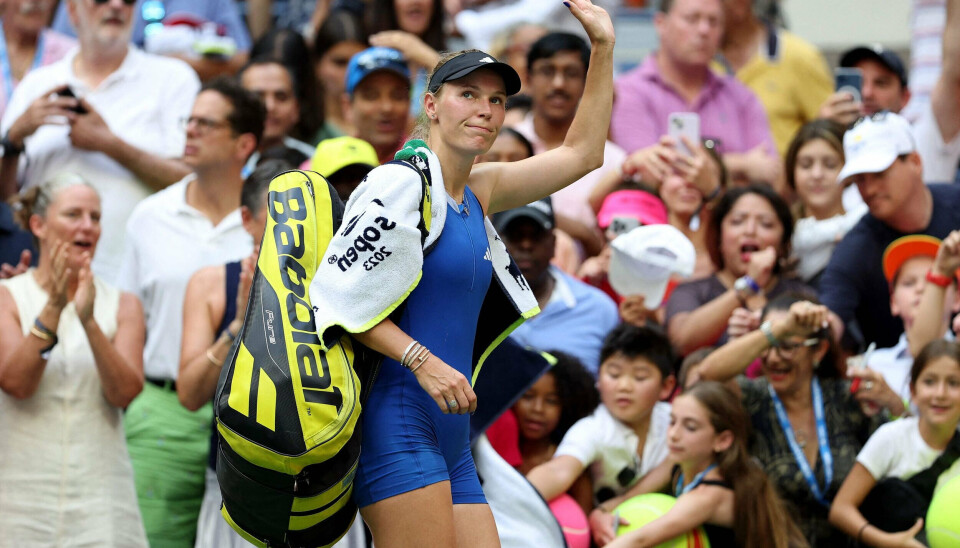 Caroline Wozniacki måtte vinkel farvel til US Open efter fire kampe i New York City.