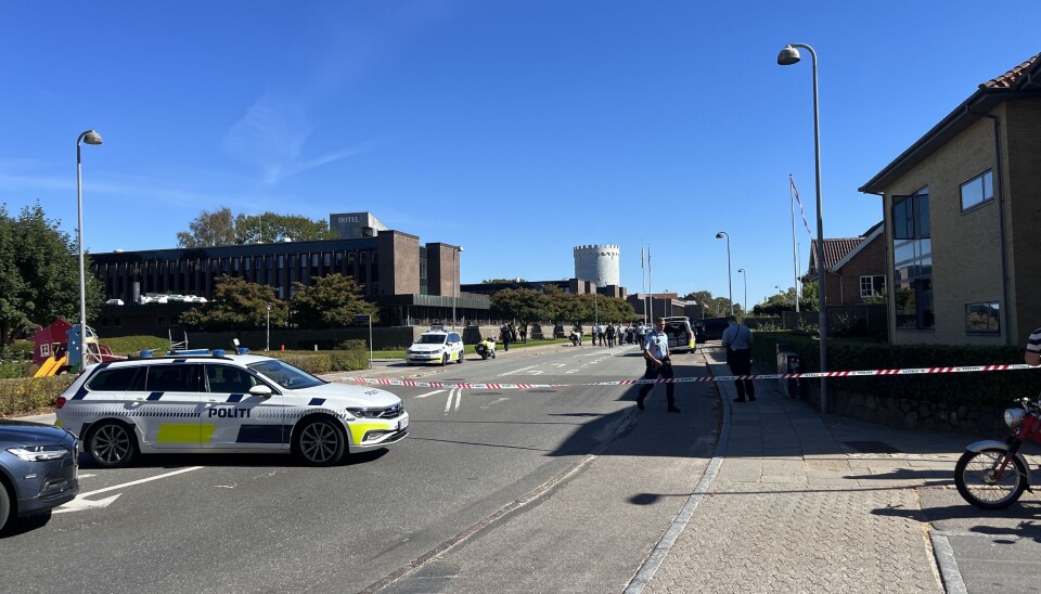 Dele af Skottenborg, herunder Regionshuset Viborg, vil være afspærret nogle timer.