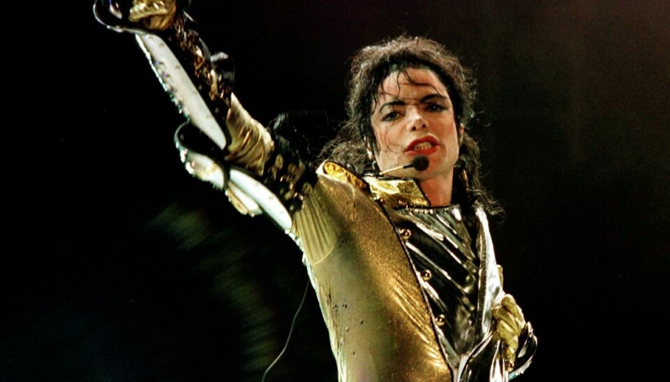 Popstjernen Michael Jackson i 1997. (Arkivfoto)