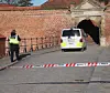Politiet er til stede på Frederiksborg Slot