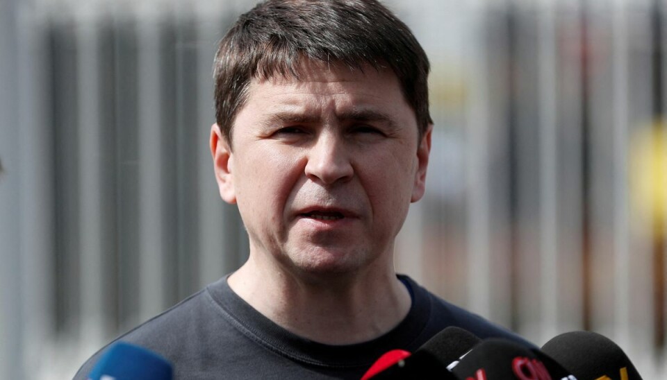 Zelenskyjs politiske rådgiver Mykhailo Podolyak. Zelenskyjs politiske rådgiver Mykhailo Podolyak.