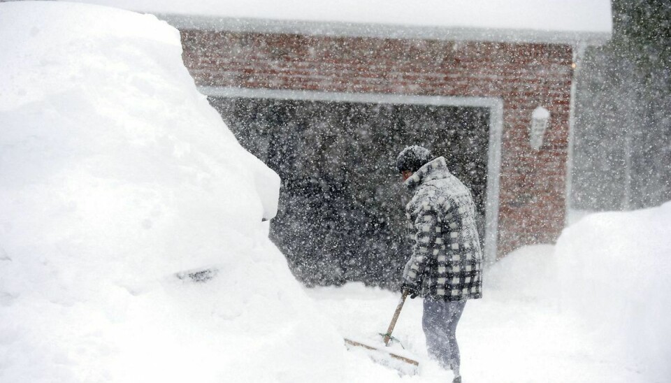 Omkring byen Buffalo, som ligger i den vestlige del af delstaten New York i USA, er der faldet enorme mængder sne de seneste dage. I amtet Erie er to indbyggere døde af hjerteproblemer efter at have skovlet sne, og derfor opfordres der til at udvise forsigtighed, hvis man skal ud og fjerne den tunge, våde sne.