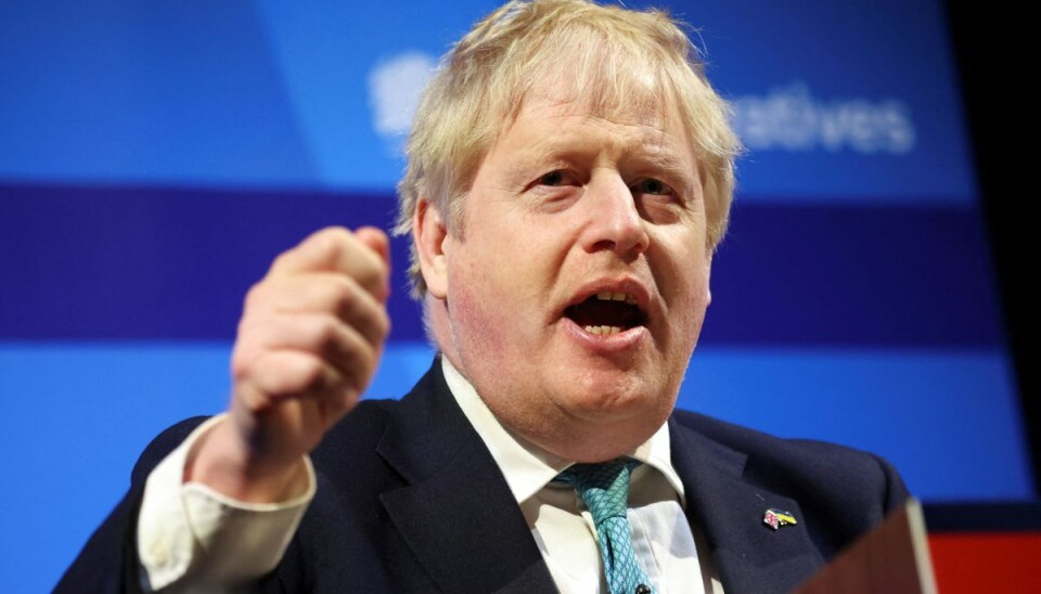 Boris Johnson er en af dem, der hylder udmeldingen fra Daniels