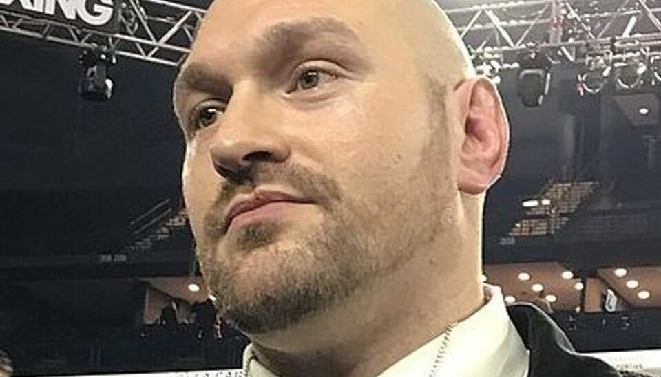 Tyson Fury havde efter alt at dømme fået sig en tår eller to over tørsten.