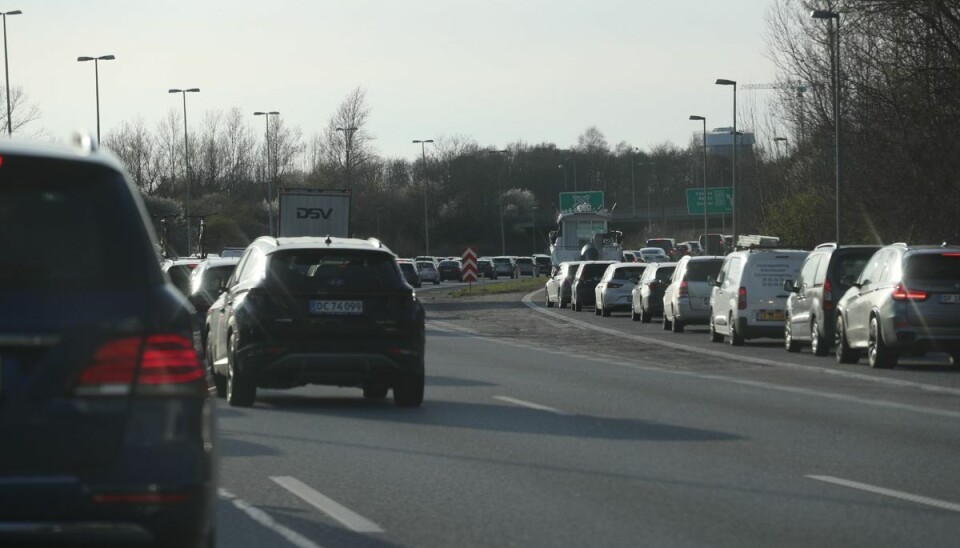 Du skal væbne dig med tålmodighed, hvis du kører på Amagermotorvejen væk fra København. Du skal væbne dig med tålmodighed, hvis du kører på Amagermotorvejen væk fra København.