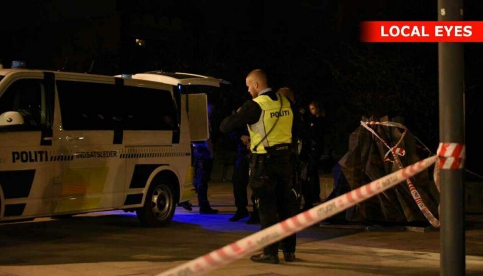 Fredag undslap gerningsmændene politiet. Foto: Local Eyes Fredag undslap gerningsmændene politiet. Foto: Local Eyes