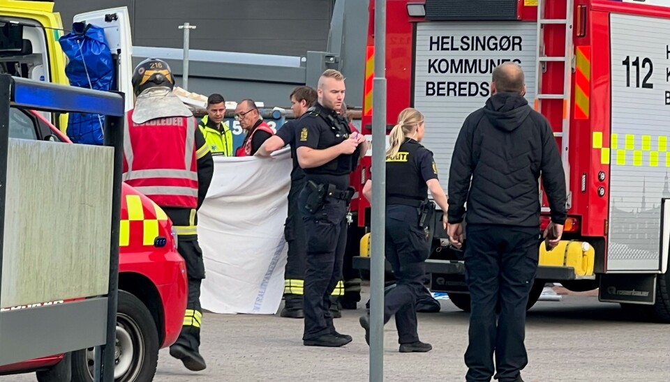 En mand er kommet til skade i forbindelse med en en arbejdsulykke med en gaffeltruck. En mand er kommet til skade i forbindelse med en en arbejdsulykke med en gaffeltruck.
