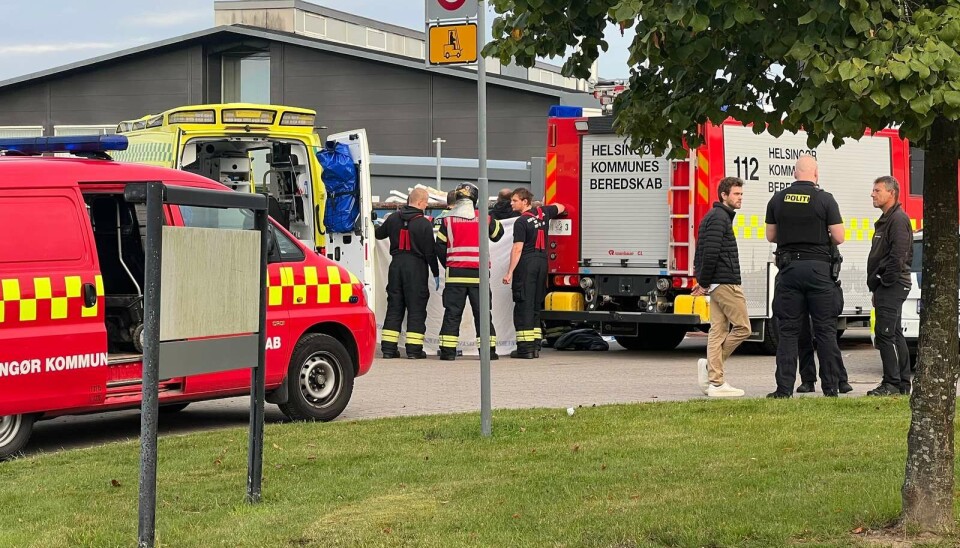 Den 54-årige mand som tidligere på dagen kom til skade er nu afgået ved døden. Den 54-årige mand som tidligere på dagen kom til skade er nu afgået ved døden.