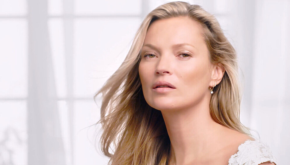 Billedet her af Kate Moss er taget i 2019.