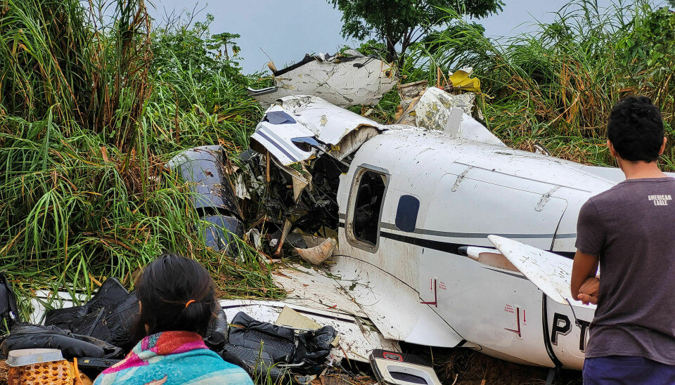 Af de 14 ombord på det nedstyrtede fly i Amazonas i Brasilien var de 12 personer angiveligt turister.