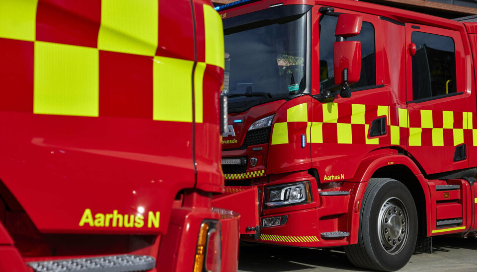 Politiets brandteknikere skal nu i gang med at undersøge, hvad brand i rækkehus i Frederikssund skyldes. (Arkivfoto).