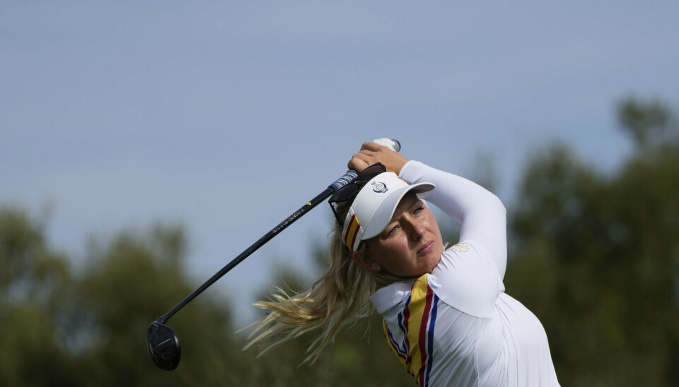 Emily Pedersen stod for den bare anden hole-in-one i Solheim Cups historie.
