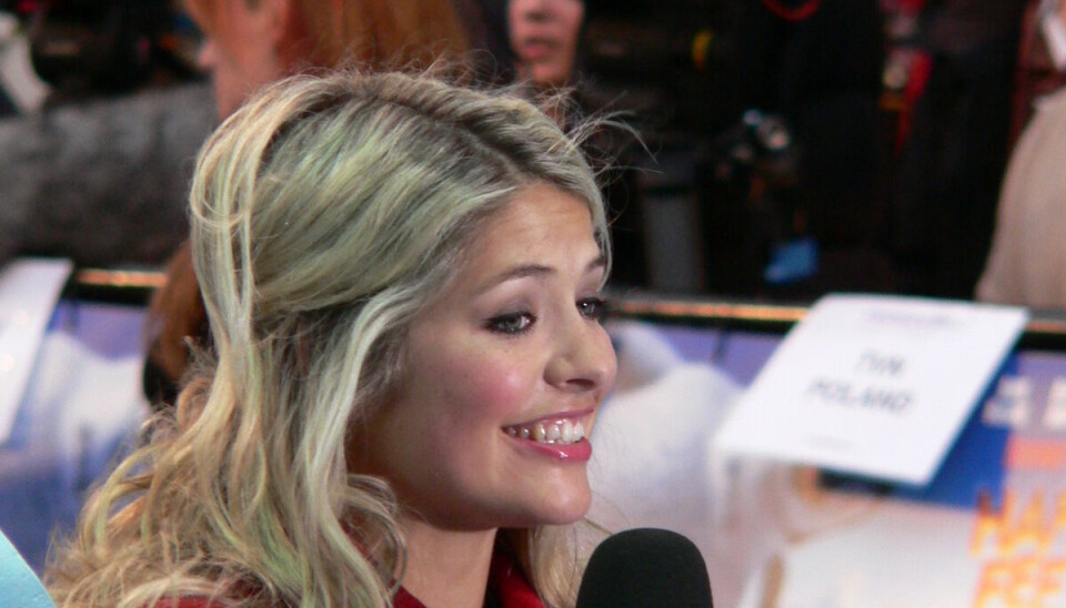 Den britiske tv-profil Holly Willoughby