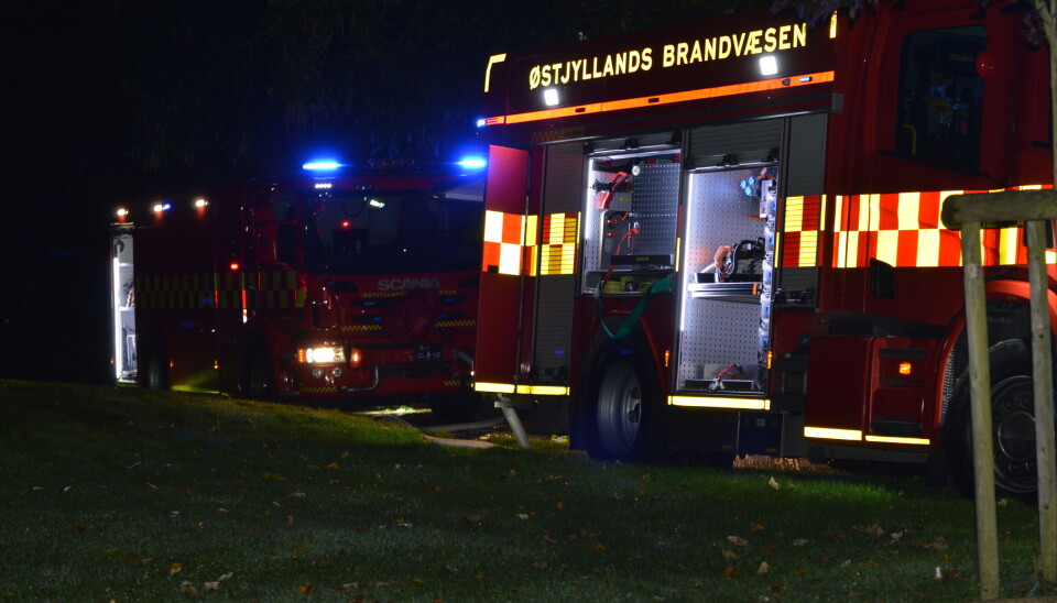 Genre brand Østjylland presse-fotos.dk