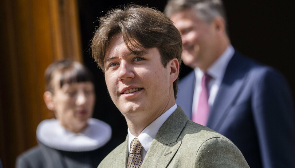 Prins Christian bliver 18 år søndag den 15. oktober. Fremover skal dagen markeres med flag rundt om i hele landet. (Arkivfoto).