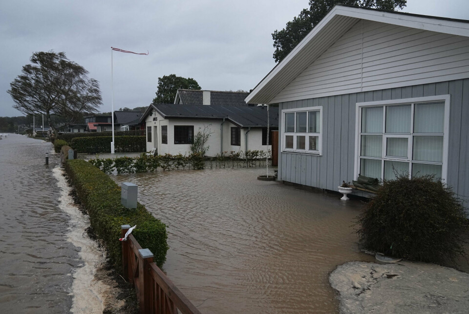 Fredag eftermiddag er strømmen afbrudt for 426 kunder i Binderup Strand og Kolding Havn, oplyser forsyningsselskabet Trefor. Billedet her er fra Binderup Strand.