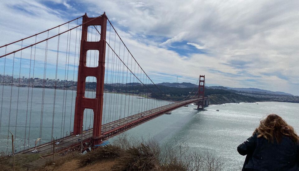 Golden Gate broen i San Francisco.