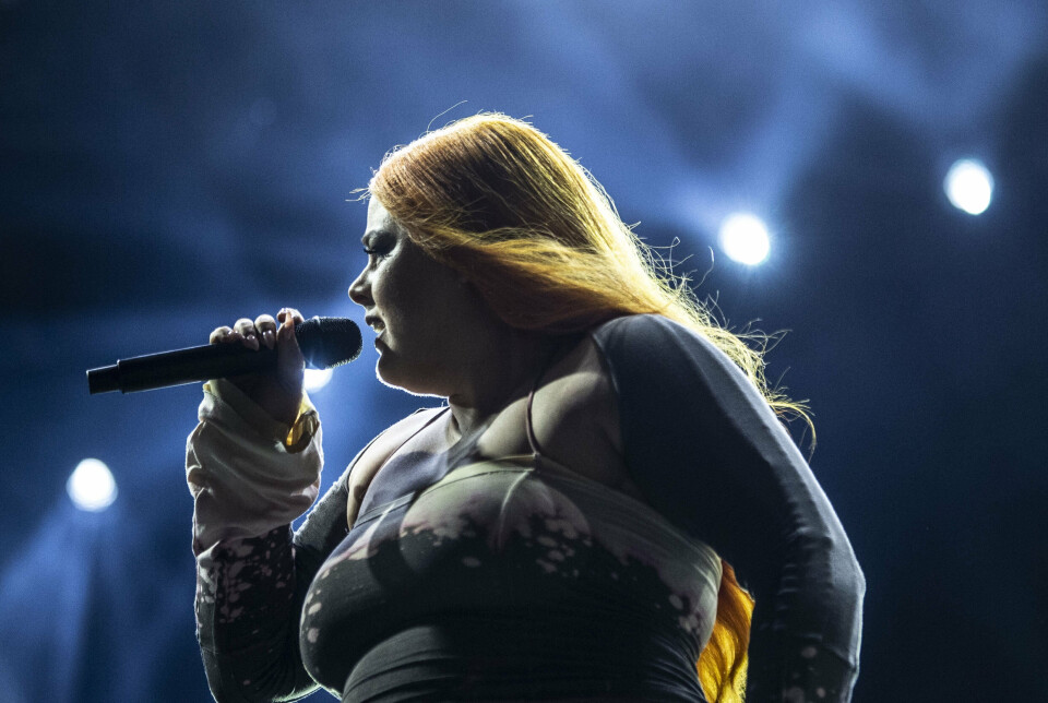 Jada lukkede sidste sommer Roskilde Festivals Orange Scene med sange som 'Nudes', 'Dangerous' og 'Don't Say My Name and Forget It Again'. (Arkivfoto).