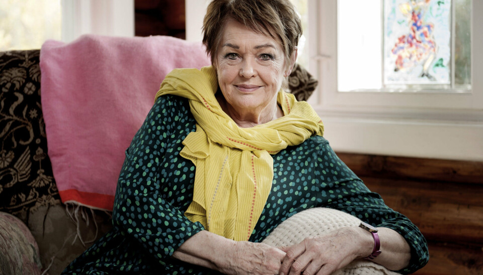 Ghita Nørby læser op fra Søren Kierkegaard og forsøger at forstå, hvad filosoffen egentlig mente. (Arkivfoto). Ghita Nørby læser op fra Søren Kierkegaard og forsøger at forstå, hvad filosoffen egentlig mente. (Arkivfoto).