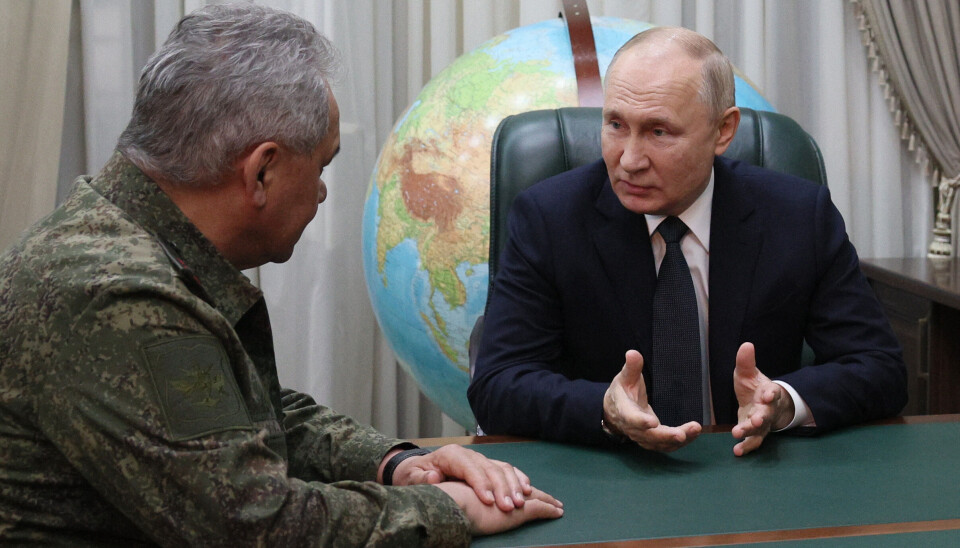 Vlaidimir Putin har ikke kun problemer med de ukrainske soldater. Hans egne soldater er fulde og skæve. Gavriil Grigorov/AFP/Ritzau Scanpix Vlaidimir Putin har ikke kun problemer med de ukrainske soldater. Hans egne soldater er fulde og skæve. Gavriil Grigorov/AFP/Ritzau Scanpix